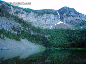 Rainy Ridge Lake Alberta